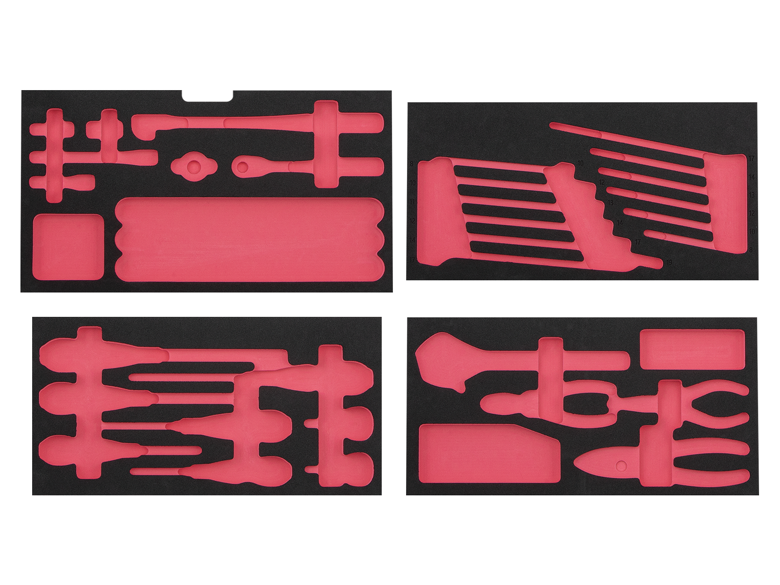 ネプロスツールセット[60点]NTX759C用トレイネプロスツールセット[42点