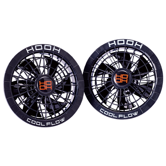 COOL FLOW V1902 FAN SET 19V 空調セット V1902快適ウェア用ファン