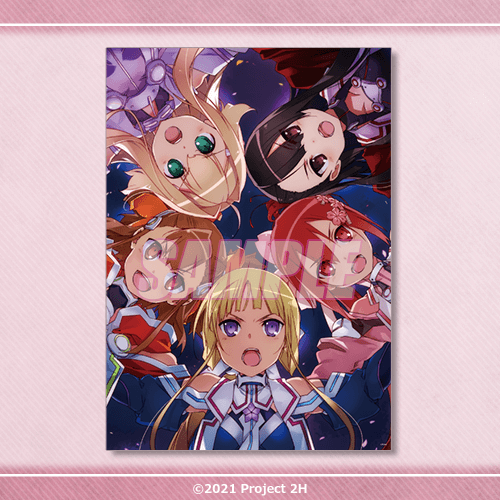 結城友奈は勇者である くじ引き堂 複製サイン入りキャラファイングラフ