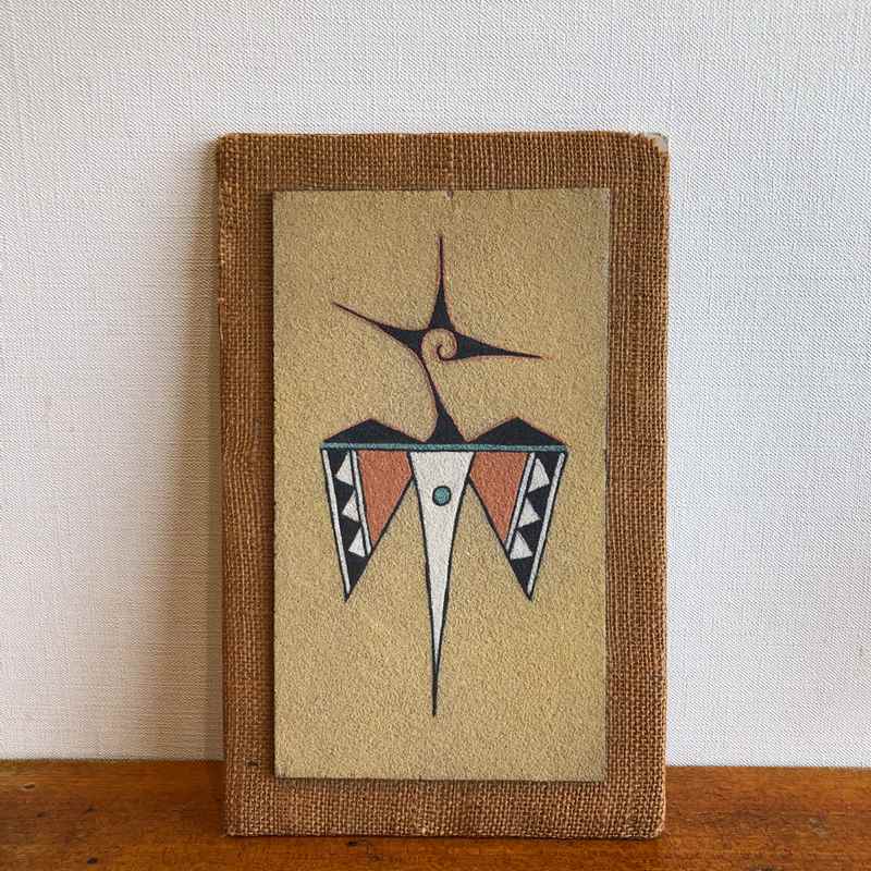 ナバホ族の砂絵 | 暮らしとおしゃれの編集室 貴重BIG！Oldネイティブ