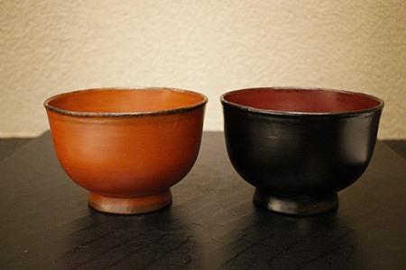 太田修嗣②洗朱根来角隅切盆