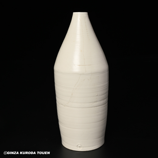 黒田泰蔵 白磁徳利 | 銀座 黒田陶苑オンラインショップ