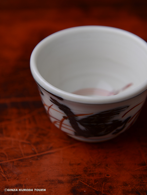 河本五郎 色絵ぐい呑 | 銀座 黒田陶苑