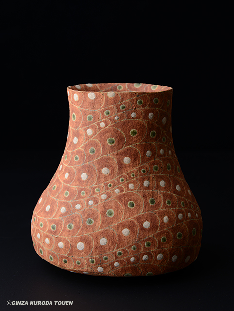 加守田章二 彩陶壷 | 銀座 黒田陶苑