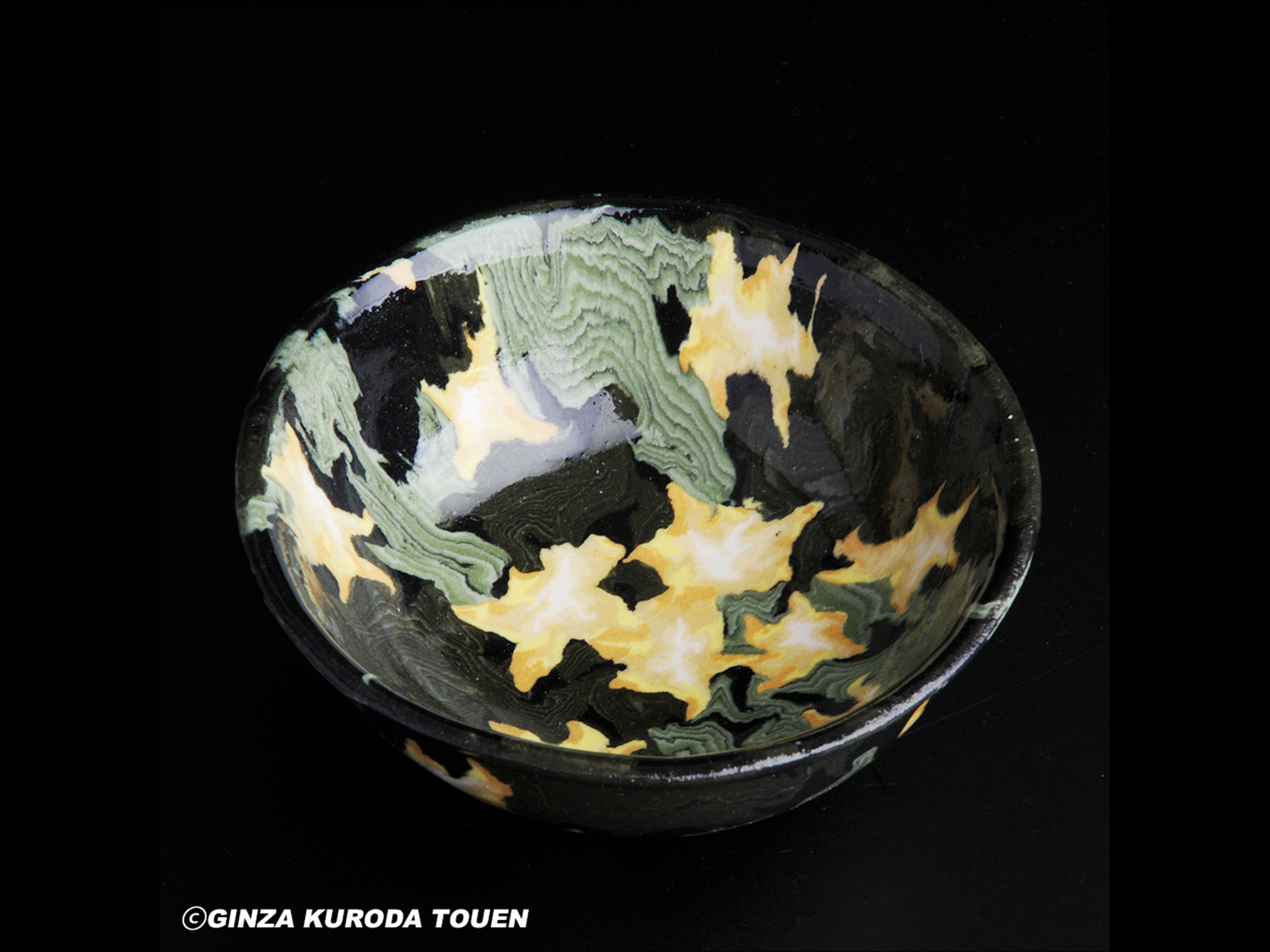 人間国宝 松井康成 練上椀 小鉢5客共 箱あり 人間国宝 松井康成 練上椀