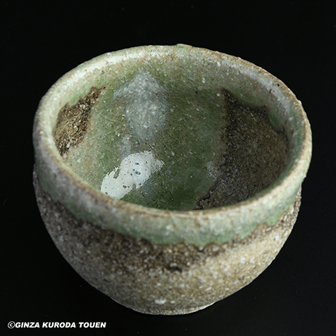 江崎一生 常滑灰釉ぐい呑 | 銀座 黒田陶苑