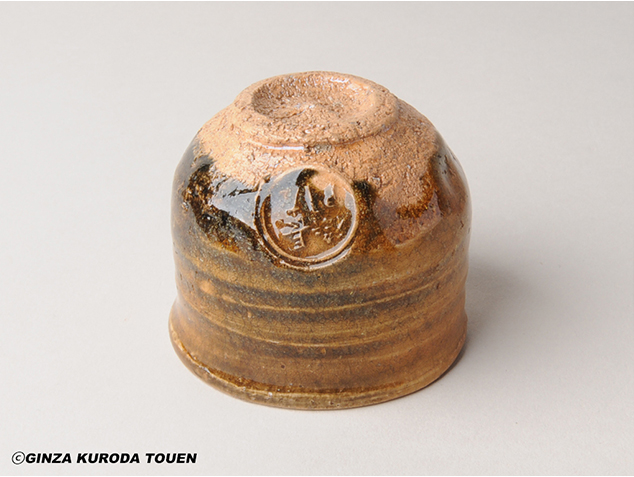 大樋焼 九代 大樋長左衛門 飴釉 香炉 共箱 アンティーク大樋焼 時代