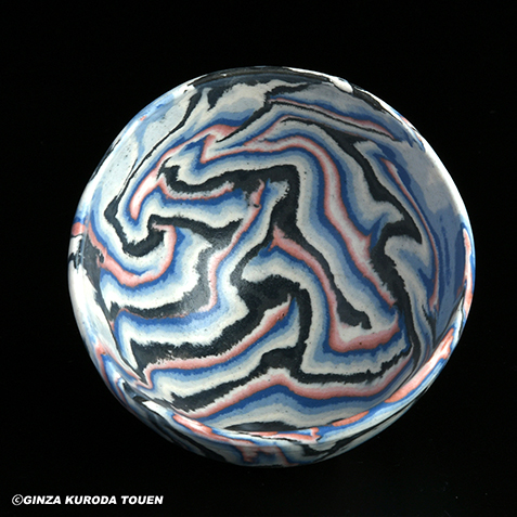 松井康成 練上酒呑 | 銀座 黒田陶苑