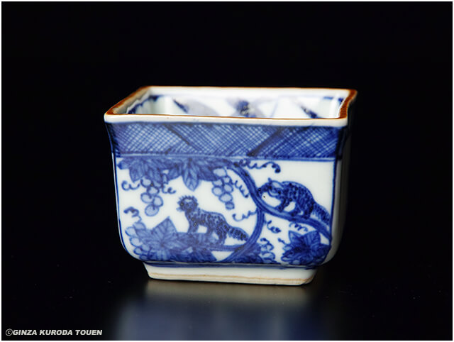 初代 川瀬竹春 祥瑞四方酒呑のこと | 銀座 黒田陶苑