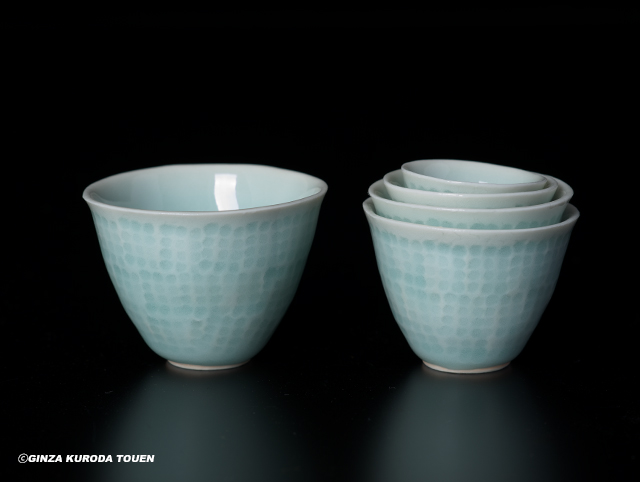 鈴木 治 入子盃 | 銀座 黒田陶苑