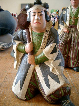 郷土玩具 三河 旭土人形