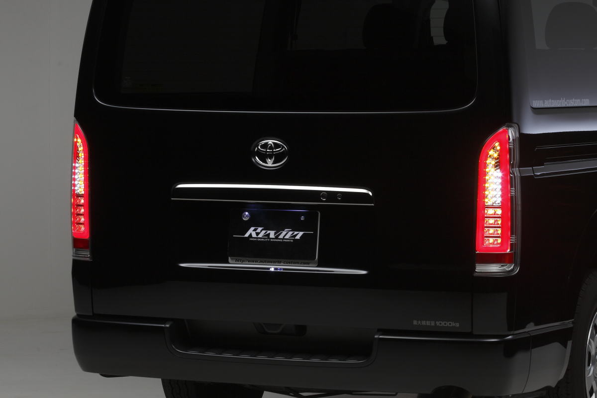 流星バージョン] 200系ハイエース/レジアスエース 1～8型 3Dライトバー