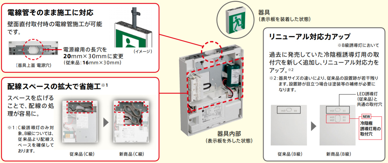 KSH10151H 1EL + S1-1091SR || 一般形LED誘導灯 三菱電機【C級(10形
