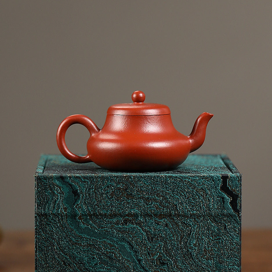 朱泥急須 紫砂茶壺 中国 紫砂 朱泥 急須 茶壷 一對 在銘