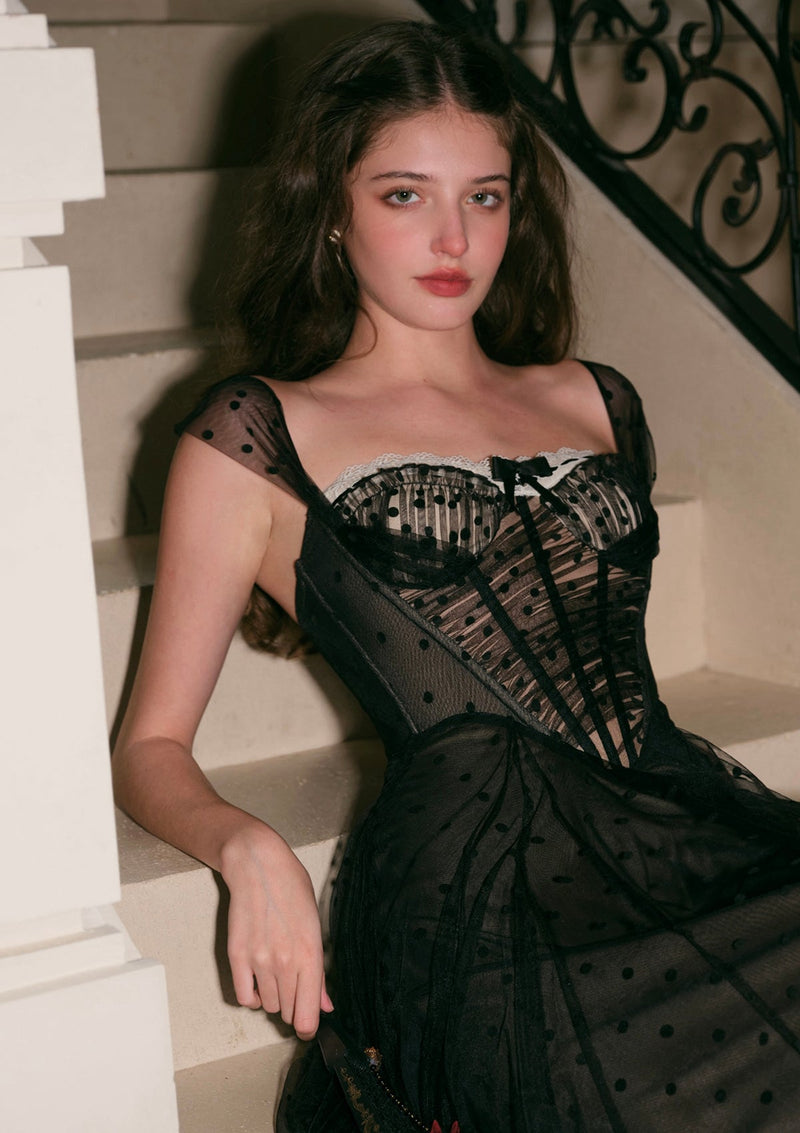 柚子シリーズ ミッドナイトブルー 黒ドレス 【公式通販】