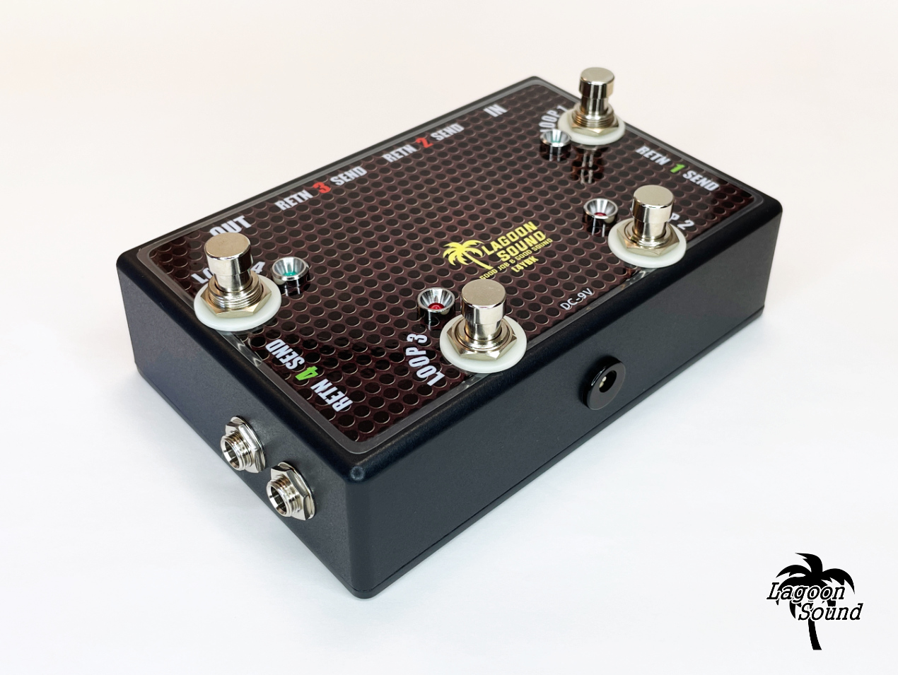 エフェクター スイッチャー 4ループ LAGOON SOUND エフェクター