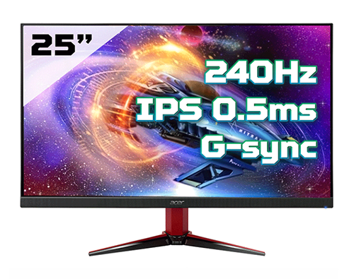 Màn hình Acer NITRO VG252QX 25 inch 240HZ IPS | Laptop World