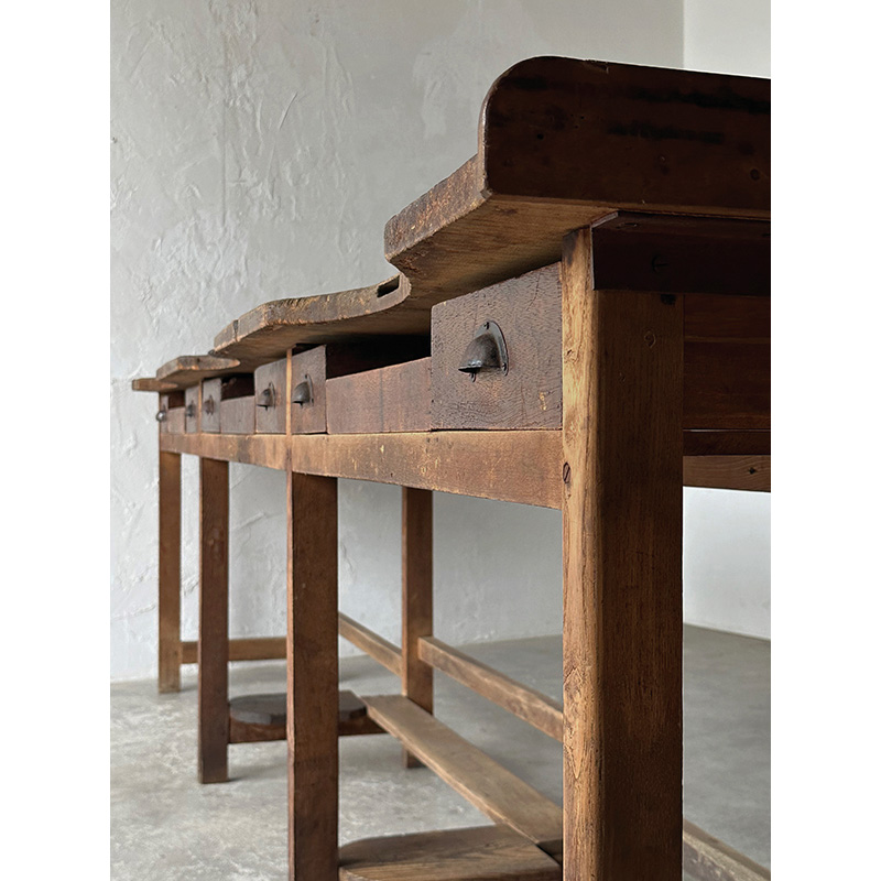 JEWELERS DESK フランス アンティーク 彫金机 | lartigue