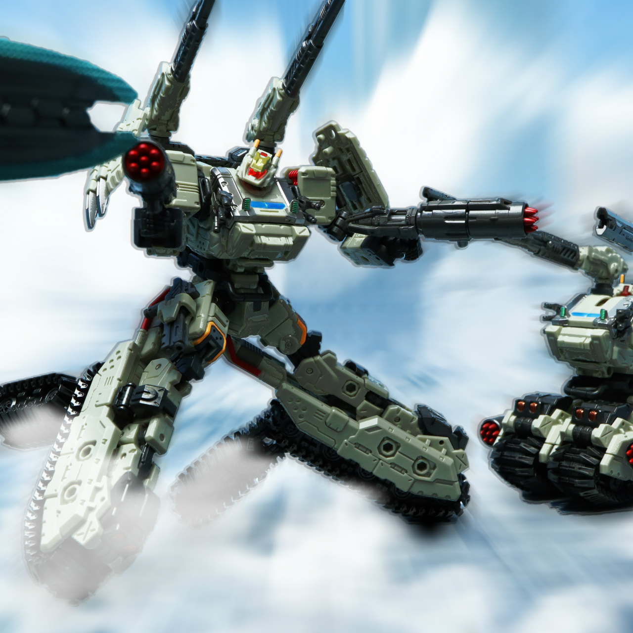 【美品】ダイアクロン　トレッドヴァーサルター ダイアクロン トレッドヴァーサルター〈チャリオットユニット〉[タカラ