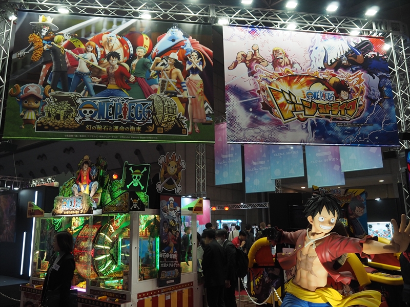 テレビアニメ『ONE PIECE』のメダルゲームや「湾岸ミッドナイト」の