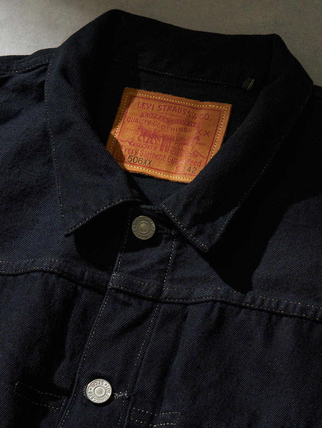 LEVI'S® VINTAGE CLOTHING 1936 TYPE I トラッカージャケット OVER-DYE