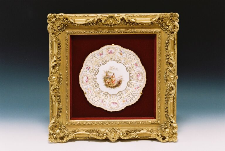 セーブル Sevres初期 1788年 セーブル Sevres 「ブルーセレステ地色