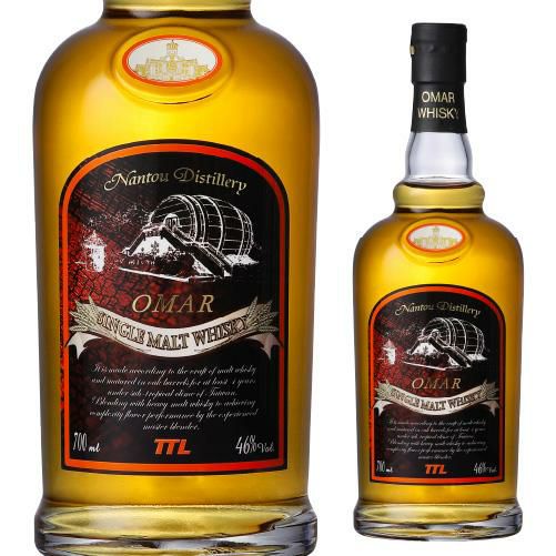 OMAR シングルモルトウイスキー 700ml 52% Amazon.co.jp: オマー