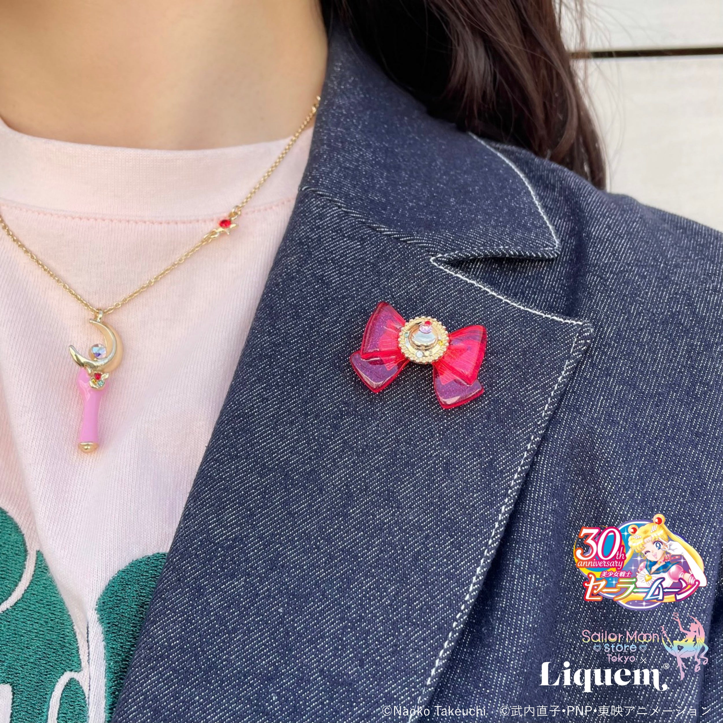 Sailor Moon store x Liquem / ムーンスティックネックレス