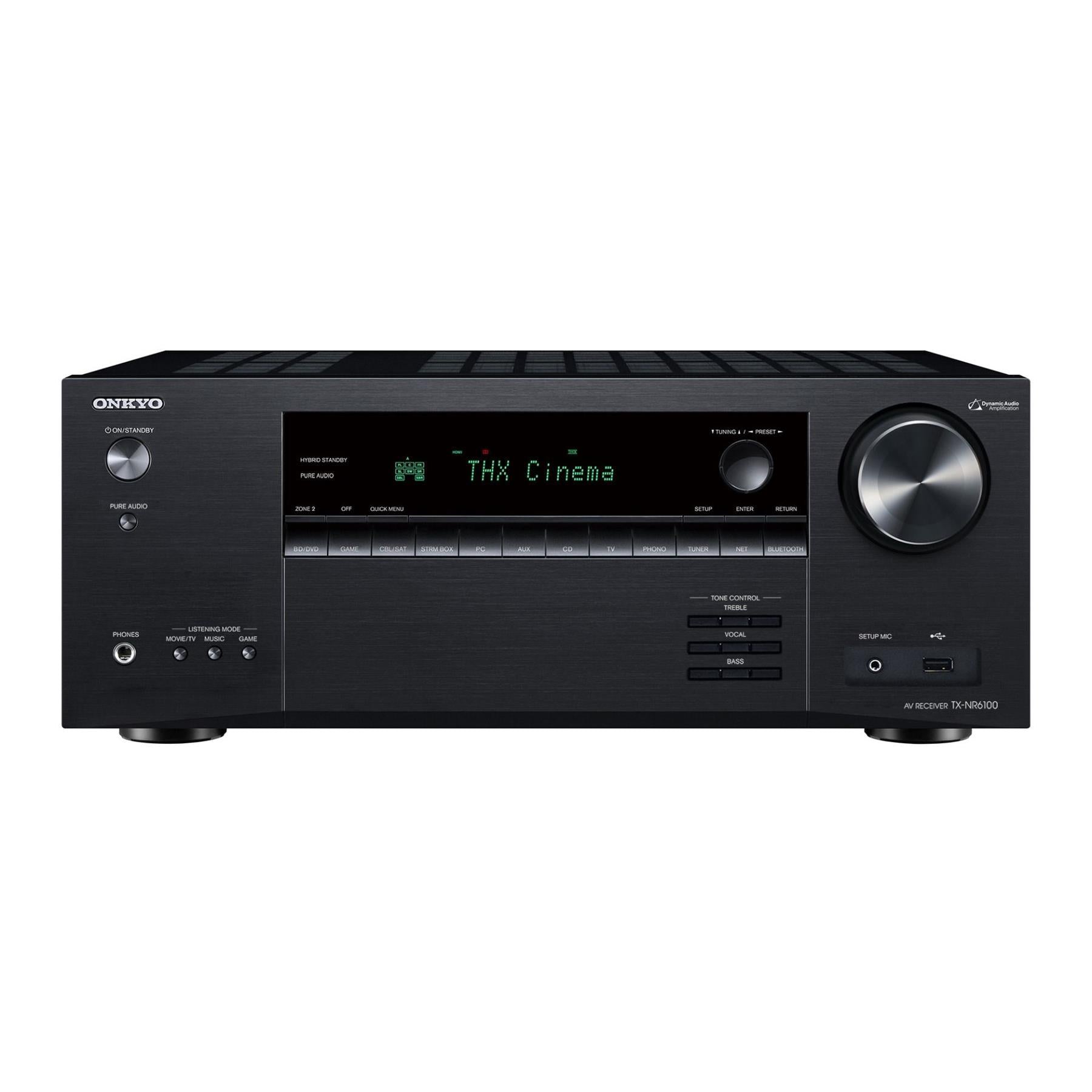 Onkyo TX-NR6100 7.2-Channel Dolby Atmos AV Receiver | ListenUp