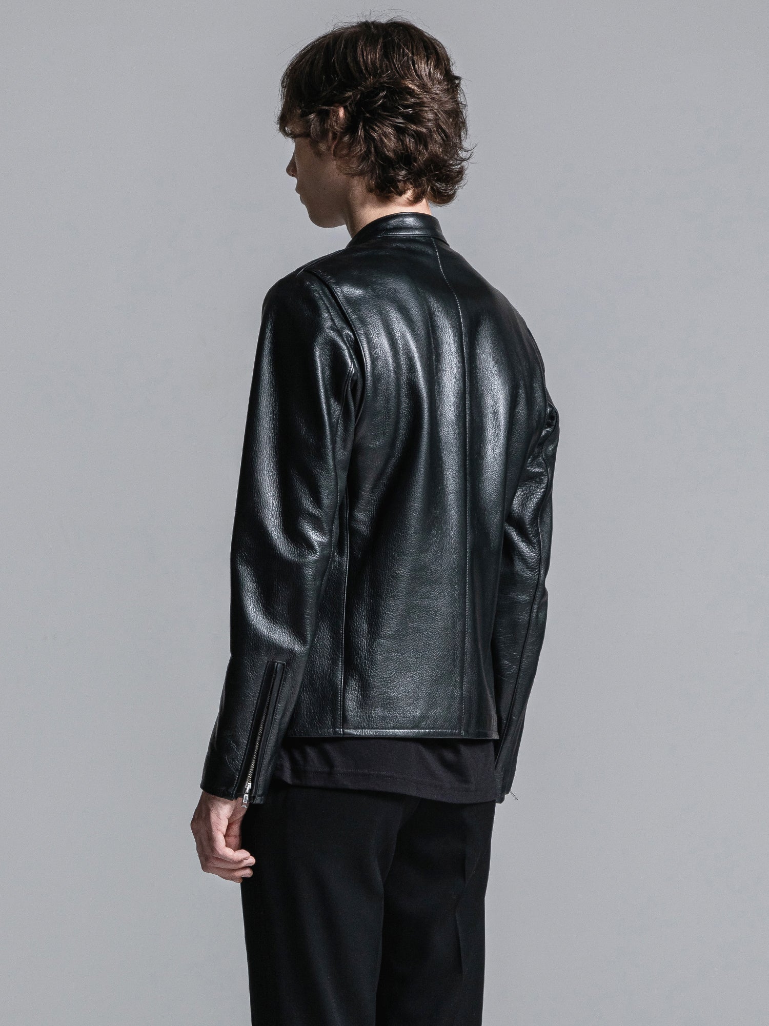 LEATHER SINGLE RIDERS JACKET | レザーシングルライダースジャケット