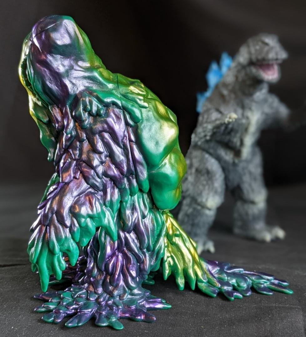 ヘドラセット「ゴジラ対ヘドラ」（Y・MSF）ソフビフィギュア4体