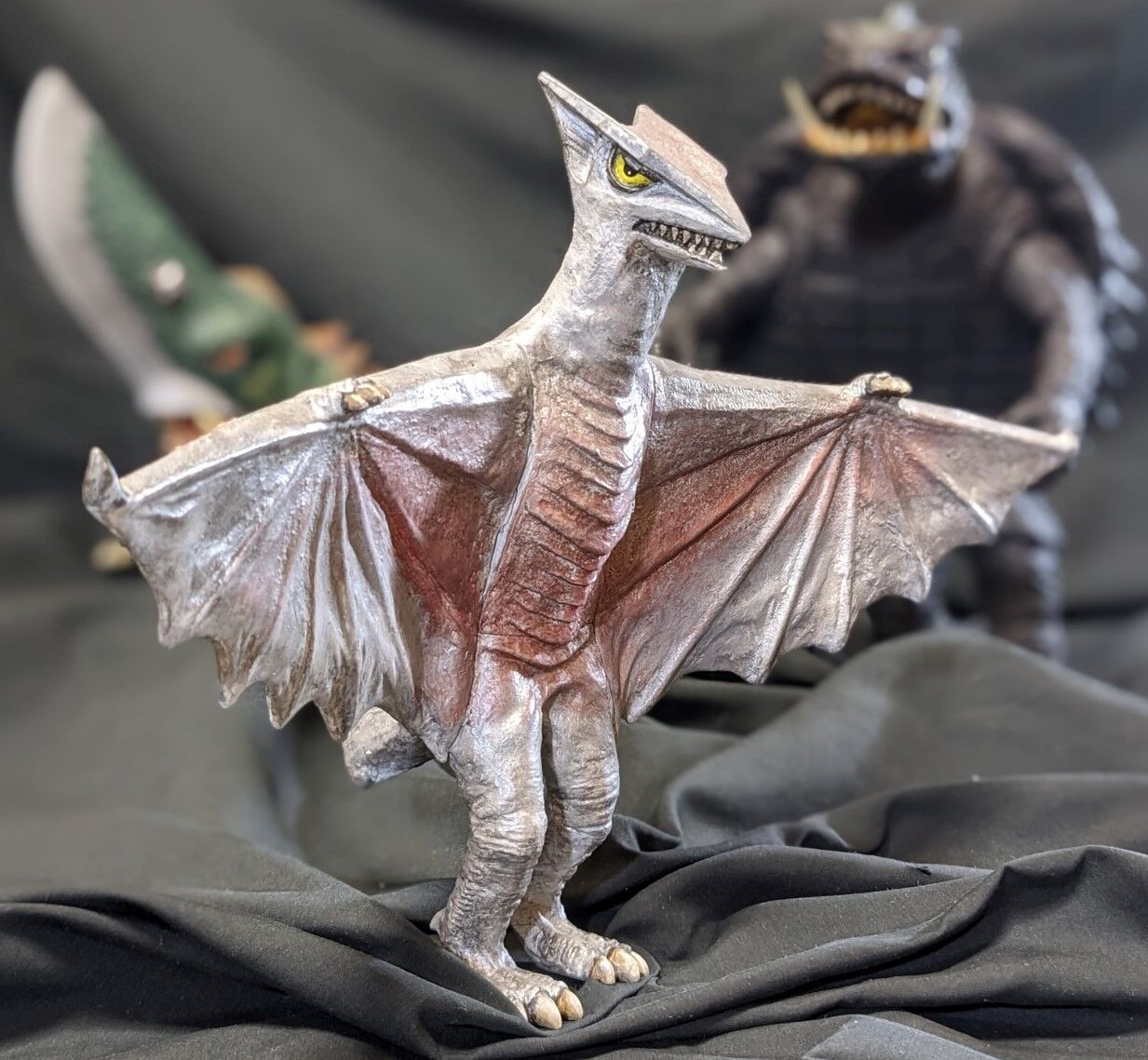 昭和ガメラ＆ギロン＆宇宙ギャオス（ロケット・エクスプラス）ソフビ