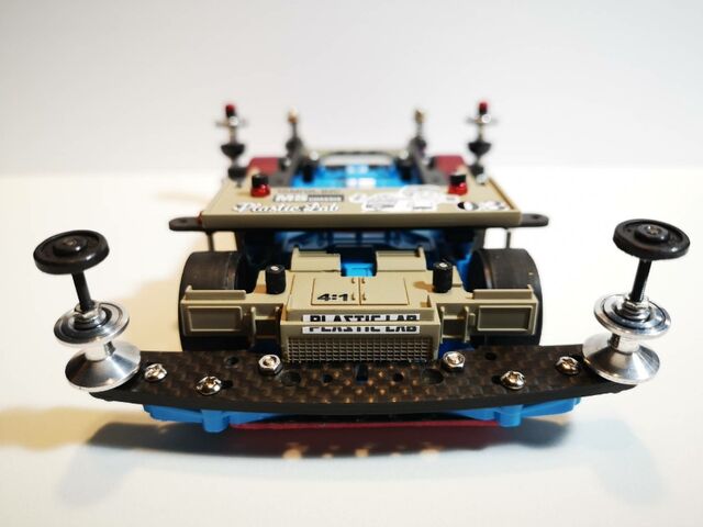 ミニ四駆 完成品 msフレキ マンモスダンプ ミニ四駆 完成品 msフレキ