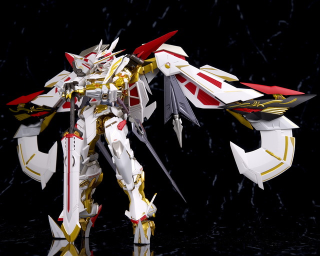 L BUILD ガンダムアストレイ ゴールドフレーム天ハナ バージョン華