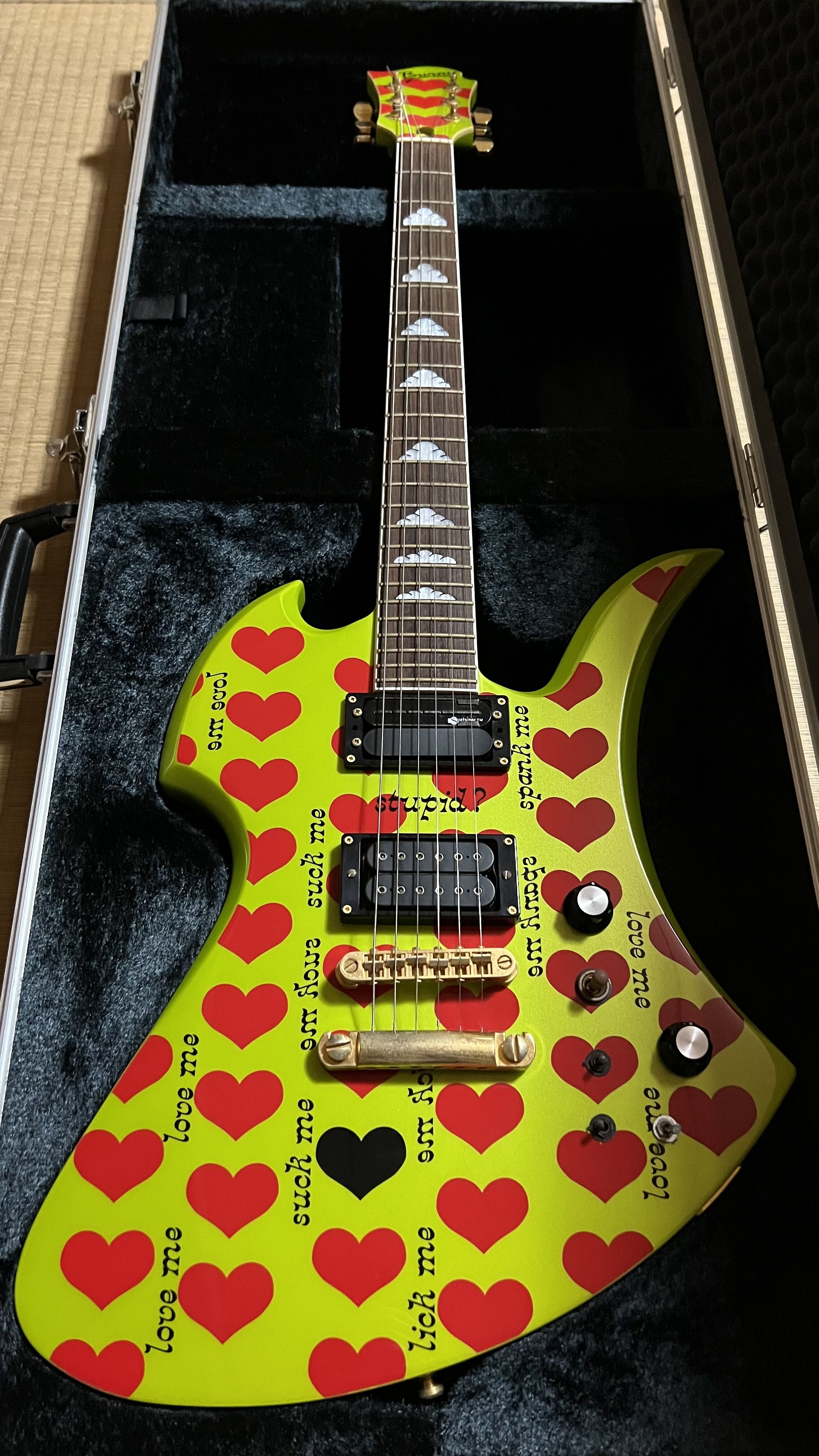 Burny FERNANDES MG X Japan hide モッキンバード XJAPAN HIDE モデル