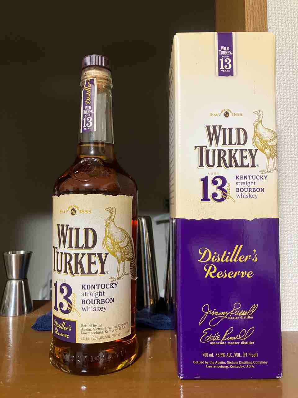 カイ太郎の晩酌日記 190杯目 ワイルドターキー13年 ディスティラリー