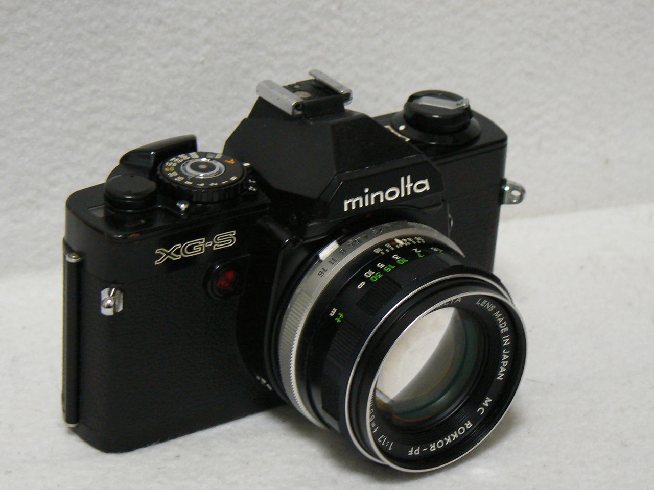 第143回目 ミノルタXG-S : ポンコツとうさんの「カメラの写真」