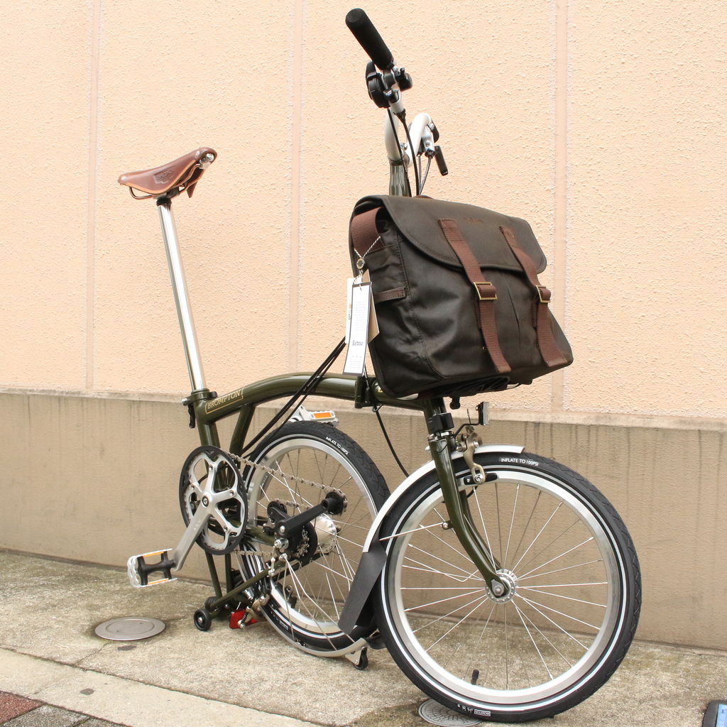 Brompton x Barbour 「M6L Barbour Edition」9月1日より発売