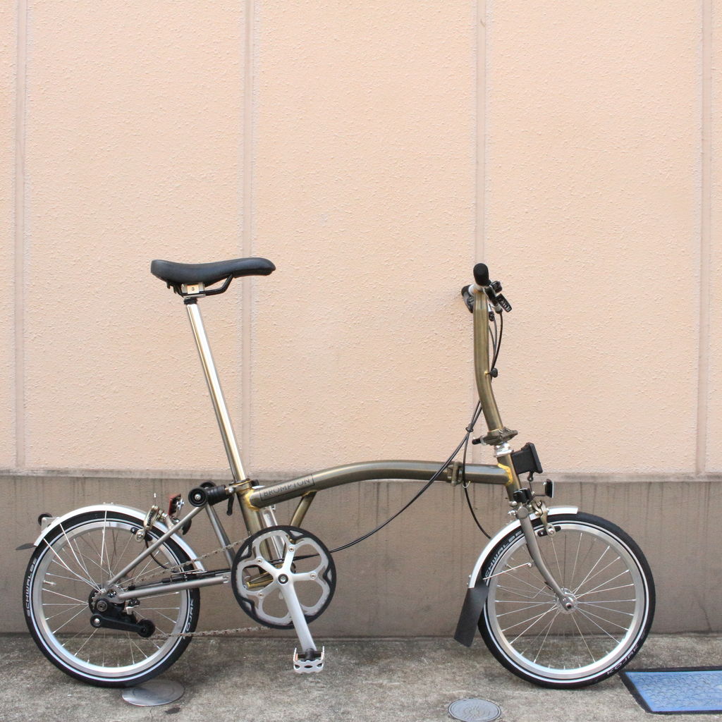□Brompton S2E-X tempest blue□ブロンプトン チタン BROMPTON［S2L-X