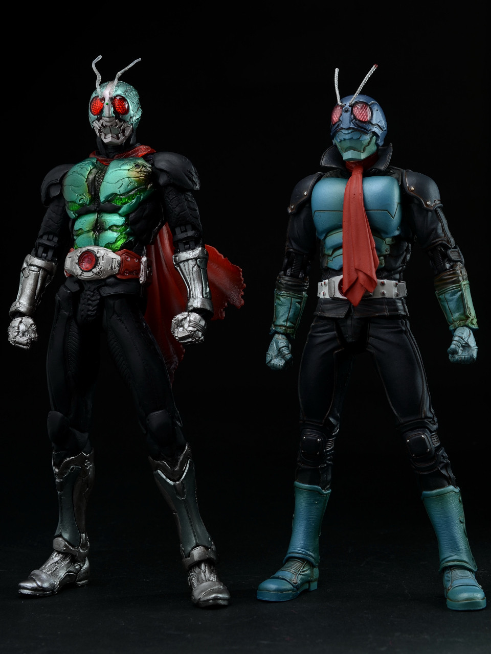 仮面ライダー S.I.C. 旧1号、2号、新1号、新2号、V3 5