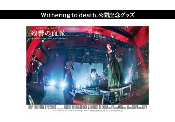 DIR EN GREY LIVE FILM 残響の血脈 ～mode of Withering to death