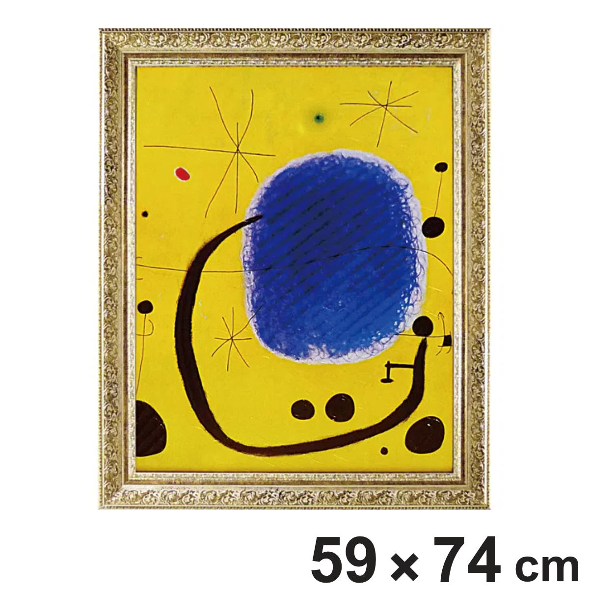 レア物 ジョアン・ミロ スペイン・バルセロナ展覧会 リトグラフ