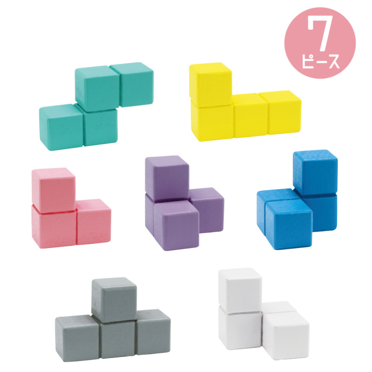 知育玩具 イクモク木製知育 立体 パズル 6歳 小学生 – ハウジー