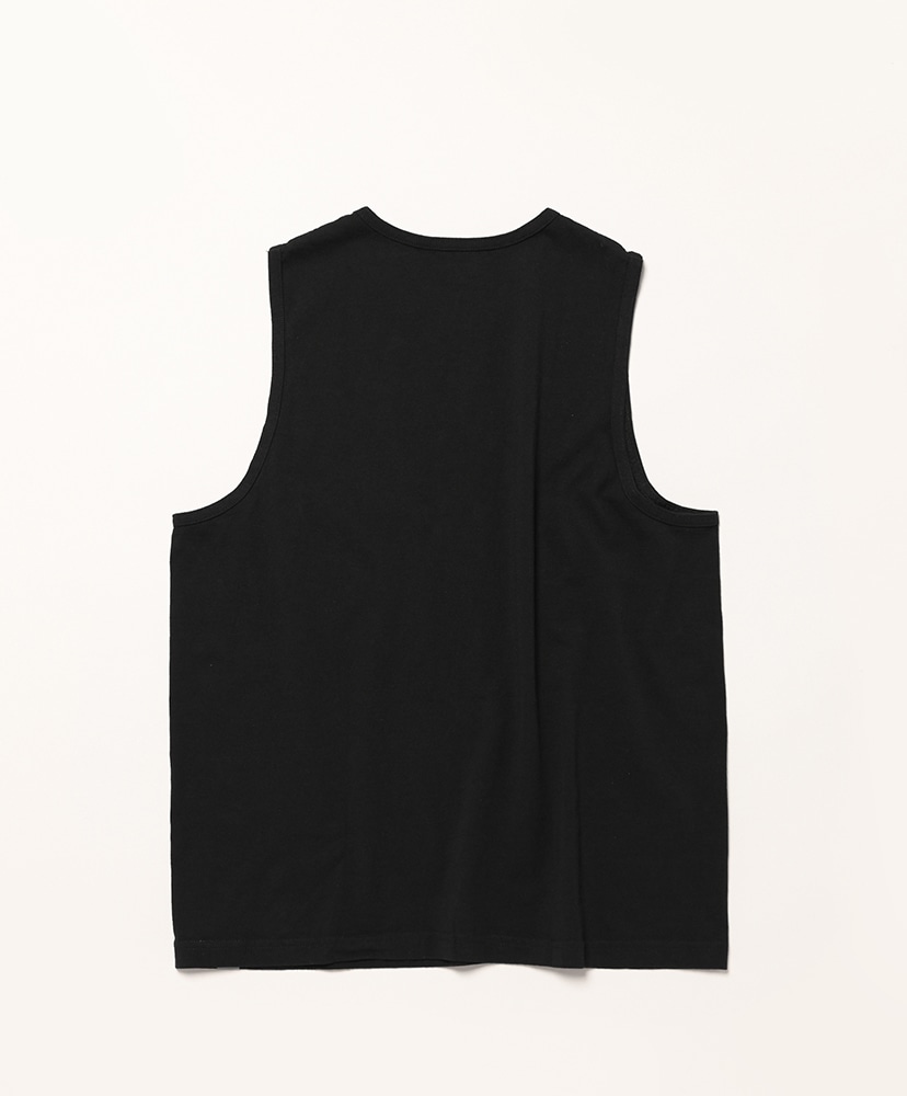 greatLAND オリジナル NOMAN タンクトップ ピグメントダイブラック