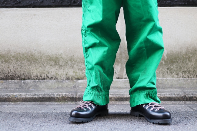 kolor Beacon kolor beacon パッカリングパンツ グリーン系 ⁄ パッカ