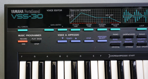 Yamaha VSS-30 Vintage 80's Portasound Digital Voice Sampler