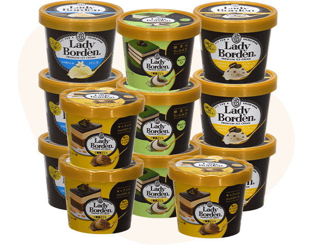 送料・クール手数料込】レディーボーデンアソート10個セット(レディー