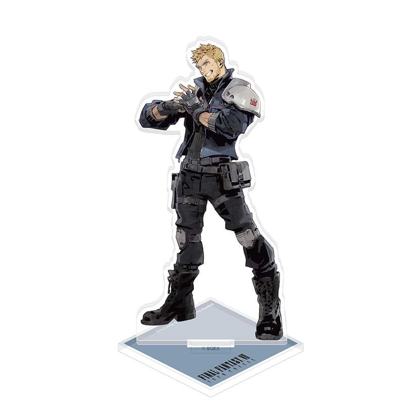 FF7ECエバクラくじクラウド、セフィロス、ザックス缶バッジ＆キーホルダー