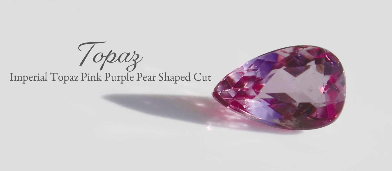 非加熱インペリアルトパーズペアシェイプカット0.25ct | LOTUS for