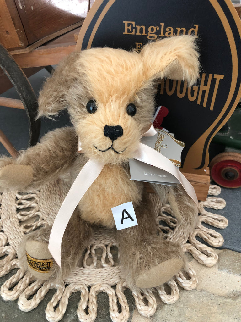 Digby Dog Merrythought Mohair Puppy Dog Handmade in the UK